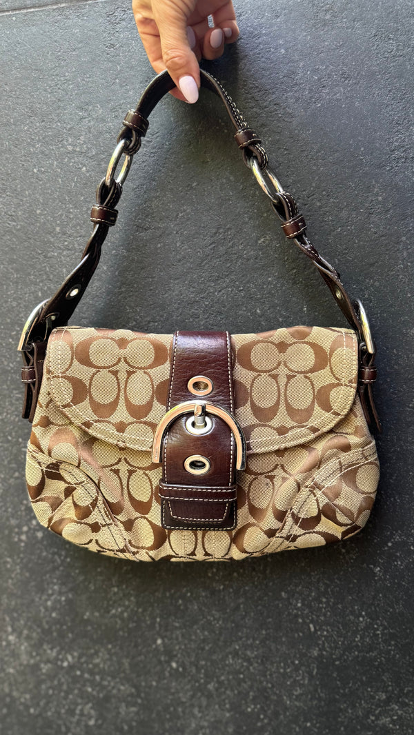 Soho Signature Hobo Shoulder Bag