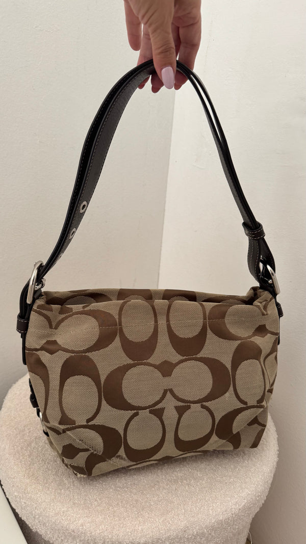 Coach Signature East West Small Duffel Shoulder