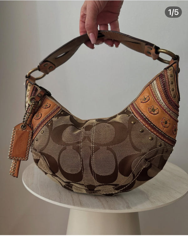 Coach Studded Mia Soho Hobo Bag
