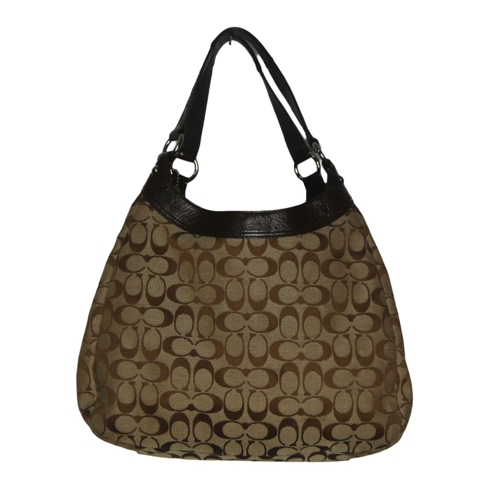 COACH SOHO SIGNATURE HOBO HANDBAG