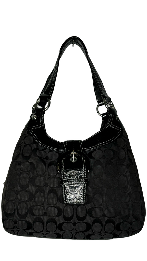 Coach Lynn Soho Black Hobo Bag